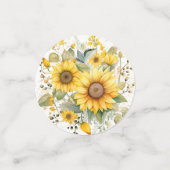 Zonnebloem Zomertafel Confetti Set (Kleine voorkant)