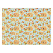 Zonnebloem Zomnebloem Zomende honingbijen en honin Tafelkleed (Voorkant (Horizontaal))