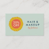 Zonnebloem Zonnebloem, bloeiend Initiaal Kortingskaartje (Voorkant)