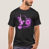 Zonnebloem Zonnebloem Hart Paars Lupus Lupus Aw T-shirt (Voorkant)