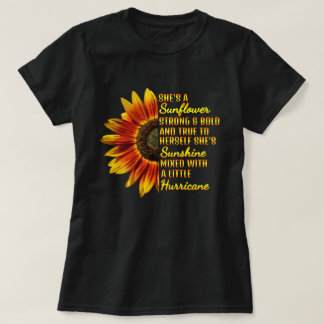 Zonnebloem, Zonnebloem, orkaan- Feminine,   T-shirt