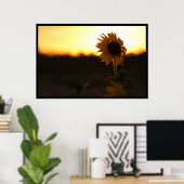 Zonnebloem Zonnebloem Poster (Thuiskantoor)