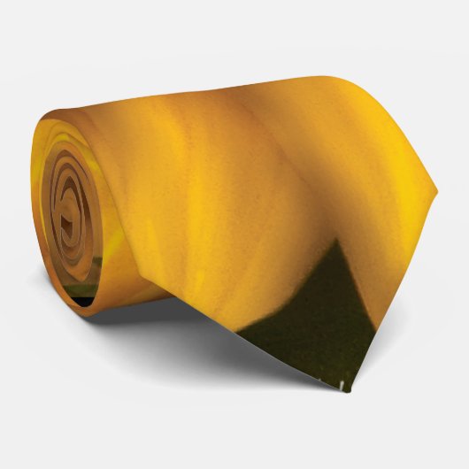 Zonnebloem - Zonnebloem Stropdas (Opgerold)