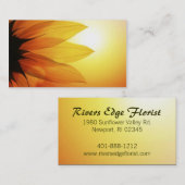Zonnebloem Zonnebloem Visitekaartje (Voorkant / Achterkant)