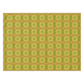 Zonnebloem Zonnebloemen Boheems Arabesk Patroon Tafelkleed (Voorkant (Horizontaal))