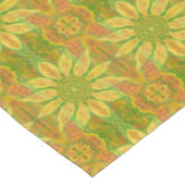 Zonnebloem Zonnebloemen Boheems Arabesk Patroon Tafelkleed (Gekanteld)