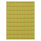 Zonnebloem Zonnebloemen Boheems Arabesk Patroon Tafelkleed (Voorkant)