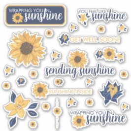 Zonnebloem Zonnebloemen Stickers