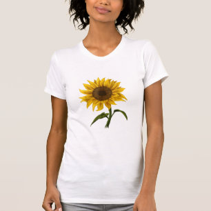 Zonnebloem Zonnebloemen Waterverf Bloem T-shirt
