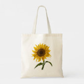 Zonnebloem Zonnebloemen Waterverf Bloem Tote Bag (Achterkant)