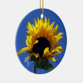 Zonnebloem Zonnebloemornament Keramisch Ornament (Rechts)