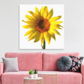 Zonnebloem Zonneschijn Canvas Afdruk (Insitu (Woonkamer))
