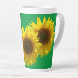 Zonnebloem Zonneschijn Latte Mok