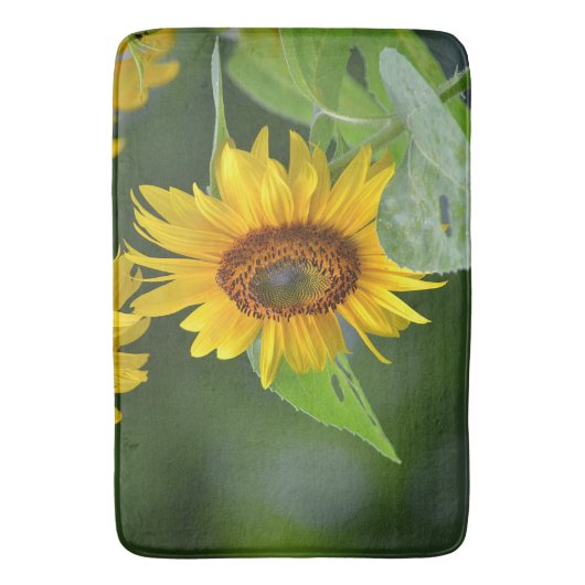 Zonnebloembad/keukenmat Badmat (Voorkant Verticaal)