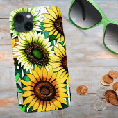 Zonnebloembehangpapier Case-Mate iPhone Case