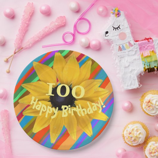 Zonnebloembewerkbaar jaar Bord op jaarbasis (Feest)