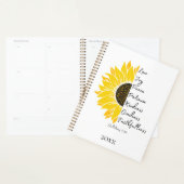 Zonnebloembijbel Verse Planner (Display)