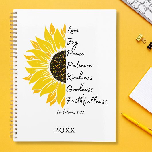 Zonnebloembijbel Verse Planner