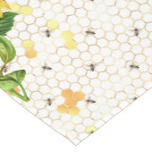 Zonnebloembijenkop Honeycomb Golden Honey Medium Tafelloper (Hoek)