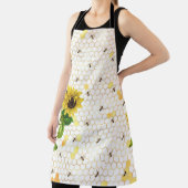 Zonnebloembijenkop Honeycomb Golden Honey Schort (Insitu)