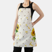 Zonnebloembijenkop Honeycomb Golden Honey Schort (Insitu)