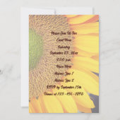 Zonnebloemblaadjes Bloemen Kaart (Voorkant)