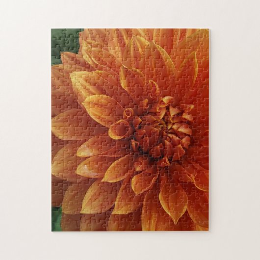 Zonnebloemblaadjes Dahlia Puzzel, Legpuzzel (Verticaal)