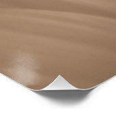 Zonnebloemblaadjes in Sepia Toon Perfect Poster (Hoek)