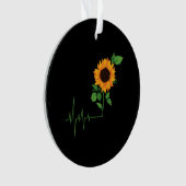 Zonnebloembloempitten Ornament (voorkant)