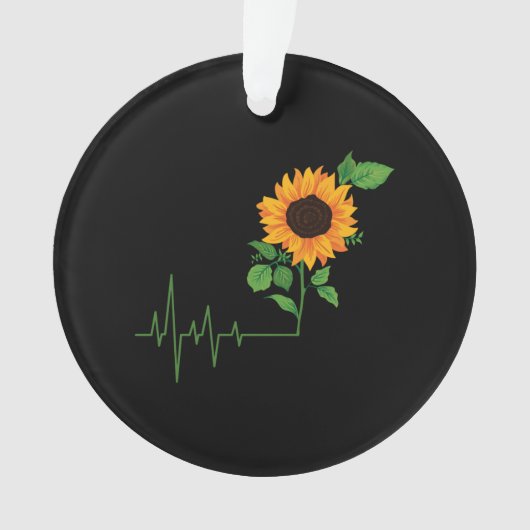 Zonnebloembloempitten Ornament (voorkant)