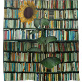 Zonnebloemboeken Shower Curtain Douchegordijn (Voorkant)