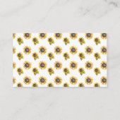 Zonnebloemboeken voor Baby Informatiekaartje (Achterkant)