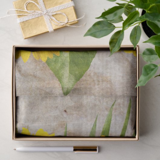  Zonnebloemboeket Decoupage Tissue Paper Tissuepapier (Geschenk)