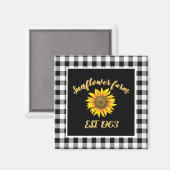 Zonnebloemboerderij Magneet (Voorkant / Achterkant)