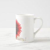 Zonnebloembont China Mok met scripts (Rechts)