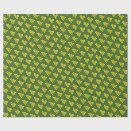 Zonnebloemboom Cadeaupapier (Vlak)