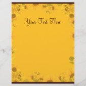 Zonnebloembrief (Voorkant)