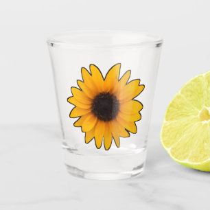 Zonnebloembril Shot Glas