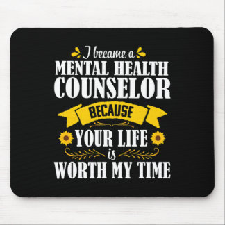 Zonnebloemcitaat Stempelraad voor geestelijke gezo Muismat