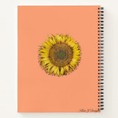 Zonnebloemdagen Notitieboek (Achterkant)