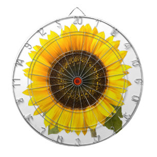 Zonnebloemdartboard Dartbord