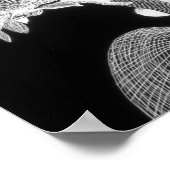 Zonnebloemdruk - kunst voor het goede doel poster (Hoek)