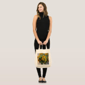 Zonnebloemen, 1881 van Monet. Tote Bag (Voorkant (model))