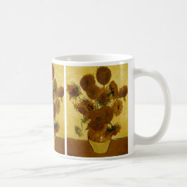 Zonnebloemen: 1888 door Van Gogh Koffiemok