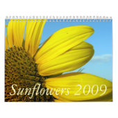 Zonnebloemen 2009 kalender (Hoes)