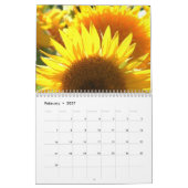 Zonnebloemen 2020-kalender kalender (Feb 2027)