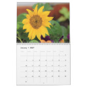 Zonnebloemen 2020-kalender kalender (Jan 2027)