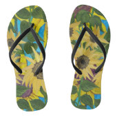 Zonnebloemen # 2 Flip Flop (Voetbed)