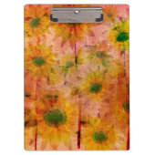 Zonnebloemen 2 klembord (Voorkant)