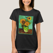Zonnebloemen, 3, door Vincent van Gogh T-shirt (Voorkant)